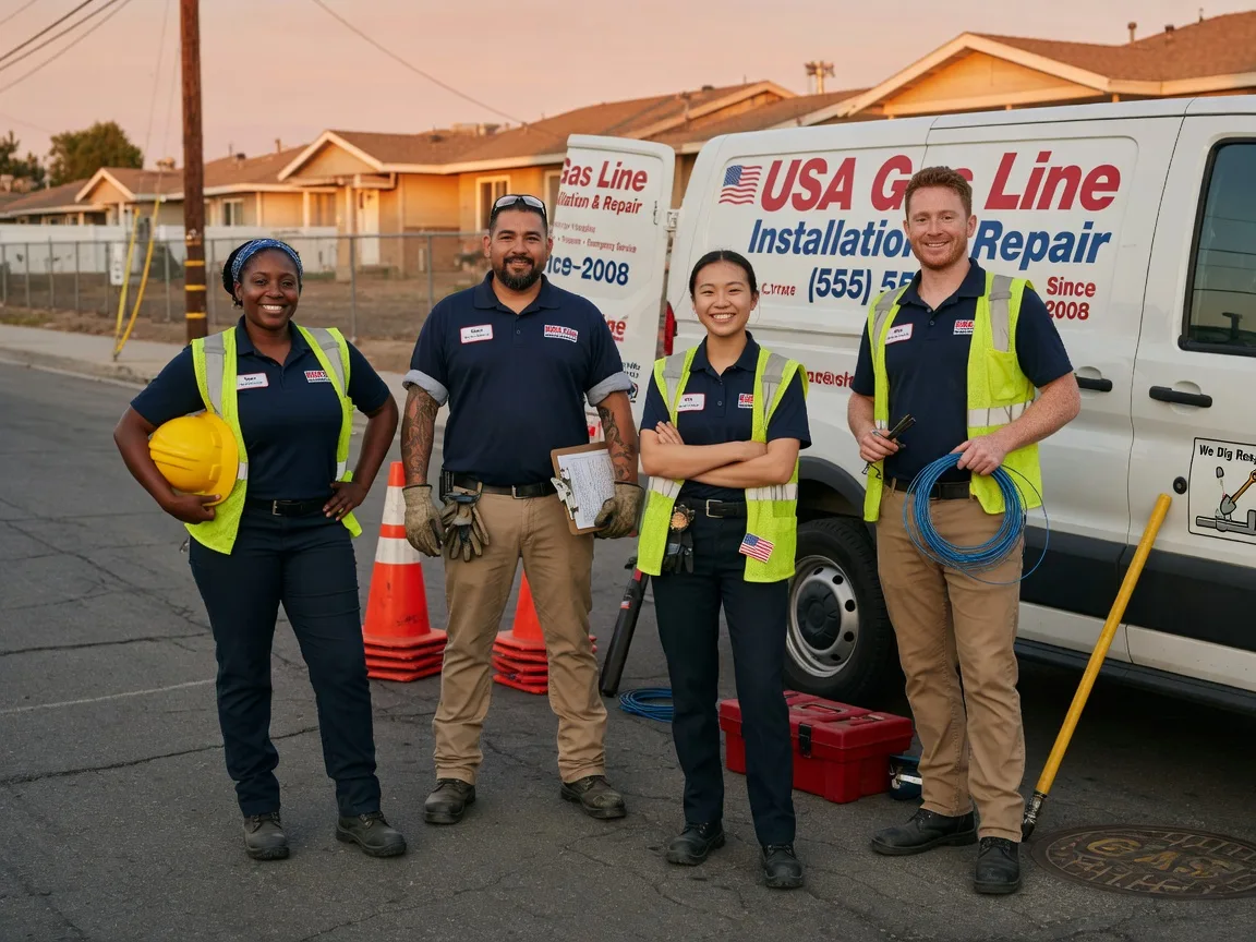 Gas Line Installation company in Pender, NE